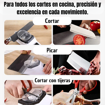 Afilador cuchillos electrico 4 en 1