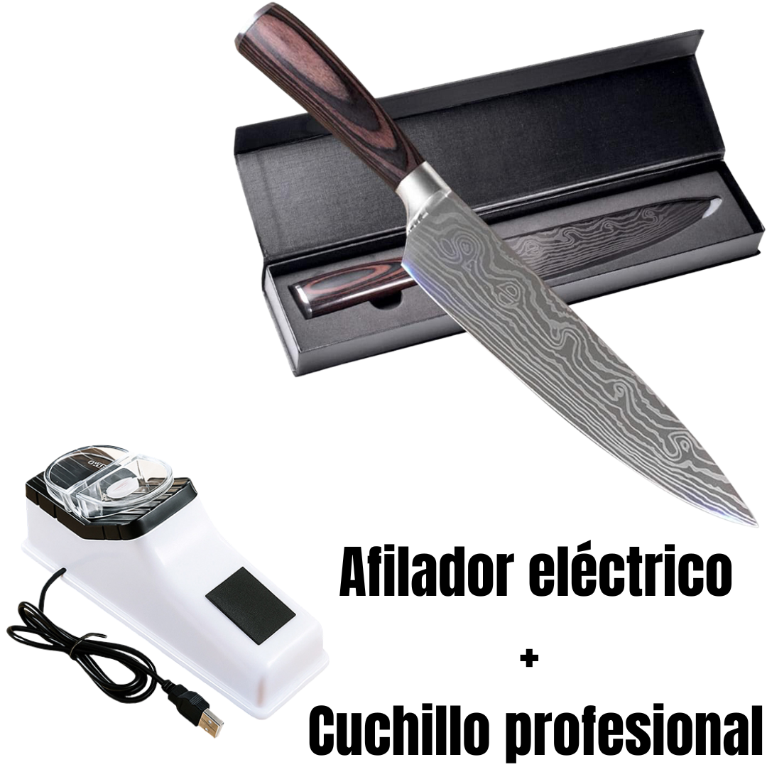 Afilador cuchillos electrico 4 en 1