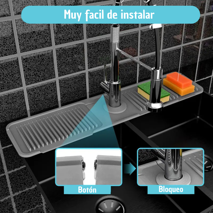 Protector contra salpicaduras para fregadero Elixora™